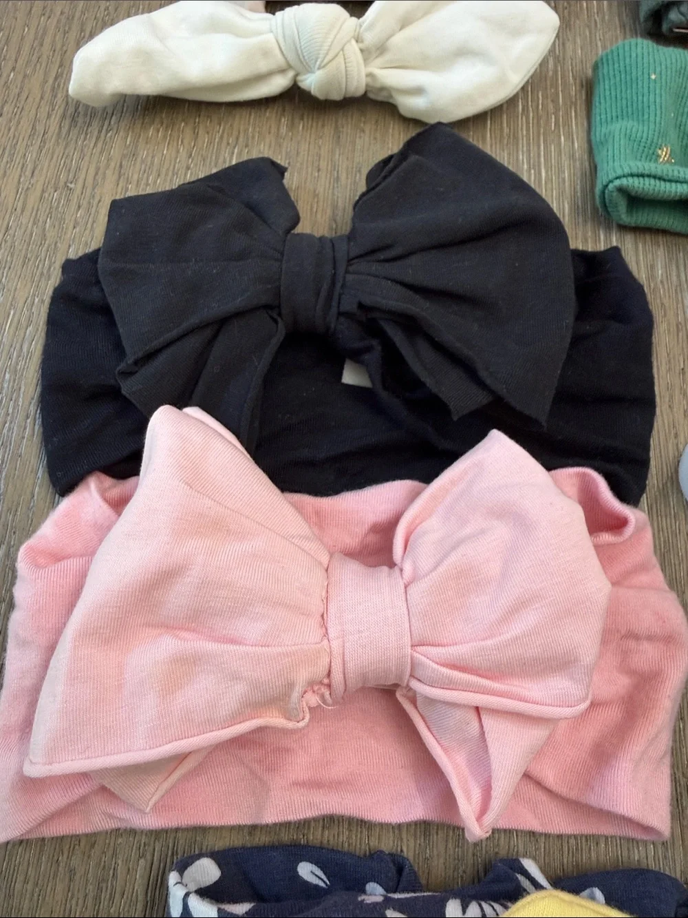 Ruffle Butts and Assorted Brands' Knot Headband Set